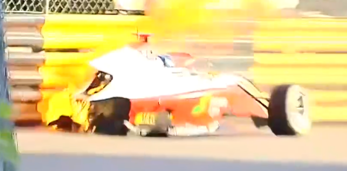 ¡Fuego en el Gran Premio de Macao de Fórmula 3!