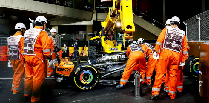 VIDEO: F1: "¿Estás bien Lando?" El diálogo por radio entre Norris y McLaren tras el golpe en Las Vegas