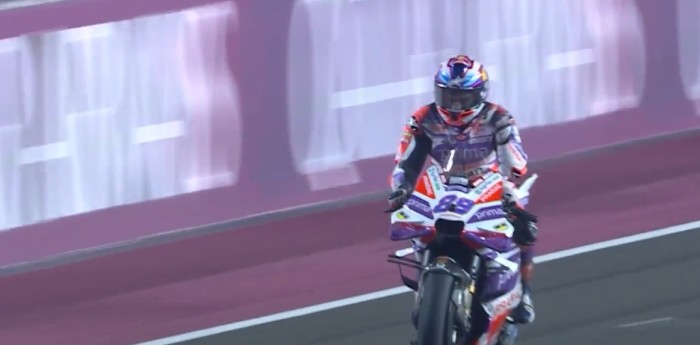 MotoGP: Jorge Martín no pudo ocultar la bronca ni bien terminó la carrera en Qatar