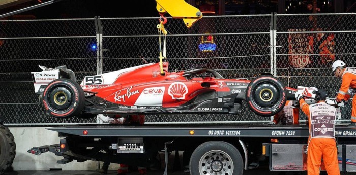 F1: ¿Cuánto le costó a Ferrari reparar el auto de Sainz en el GP de Las Vegas?