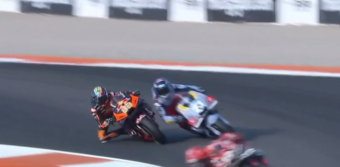 MotoGP: el toque entre Binder y Álex Márquez que despertó la polémica en Valencia