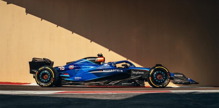 F1: Colapinto y su primera salida a pista con el Williams en Abu Dhabi