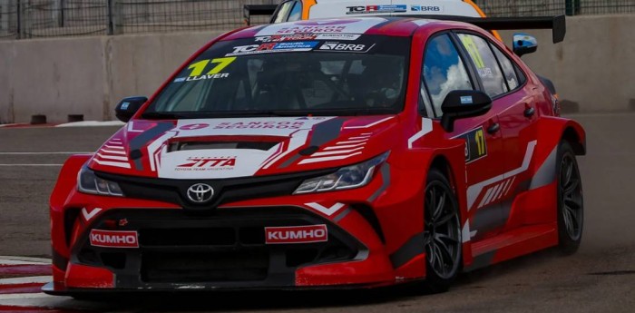 TCR South America: Llaver al frente en el primer entrenamiento en Cascavel