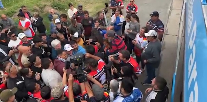 El gran recibimiento a Werner en Parana tras el tricampeonato de TC