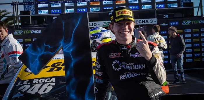 Top Race Junior: las sensaciones de Roca tras la victoria y título en Concepción