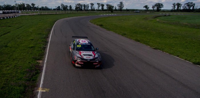 TCR South America: Toyota realizó una prueba en el Cabalen