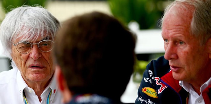 F1: Ecclestone y Marko encendieron la polémica tras un mensaje navideño