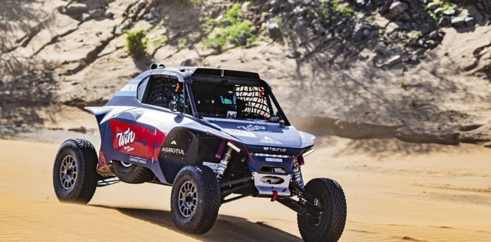 Cavigliasso, entre los pilotos del equipo Taurus para el Rally Dakar 2024
