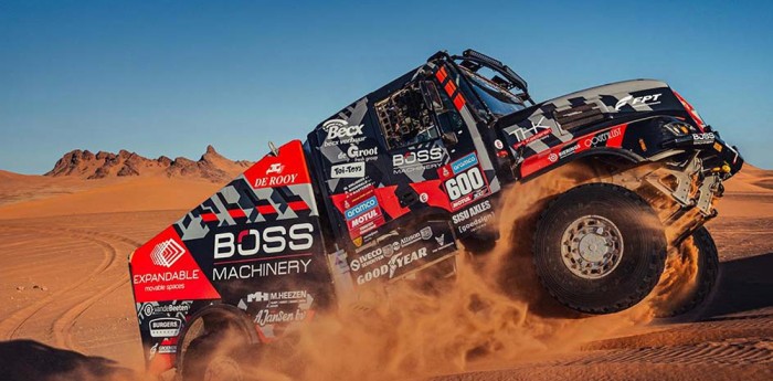 Dakar 2024: Van Kasteren se impuso en la 1ra etapa entre los Camiones