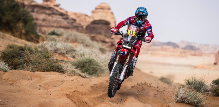 Dakar 2024: Cornejo, Benavides y Quintanilla; el Top 3 sudamericano de la 2da etapa en Motos