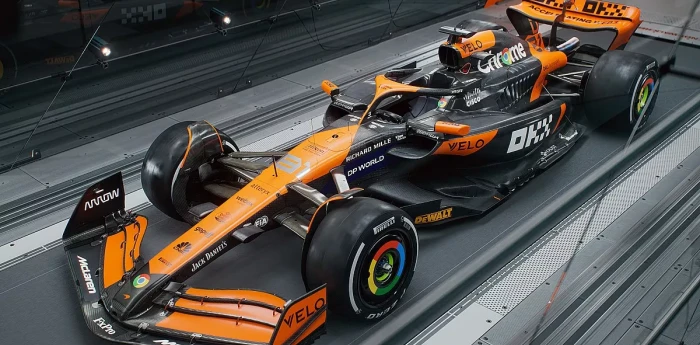 F1: McLaren reveló el diseño de su monoplaza para la temporada 2024