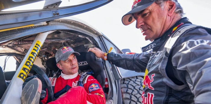 El gran gesto de Loeb con Sainz en plena Etapa 11 del Dakar 2024