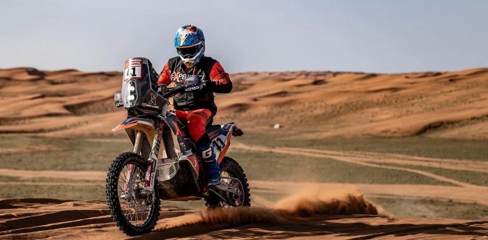 Dakar 2024: Llanos: “Estoy súper contento con el trabajo que hice, sobre todo la última semana”