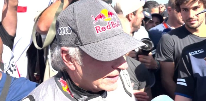 Dakar 2024: ¡Padre e hijo juntos! Carlos Sainz Jr estuvo presente tras la victoria de su padre