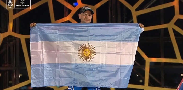 El recibimiento a Manu Andujar en Lobos tras ganar el Dakar 2024 en Quads