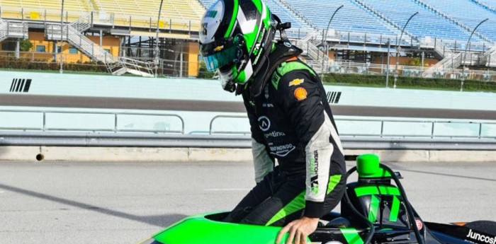 IndyCar: el elogio de la categoría a Canapino tras la prueba en Homestead
