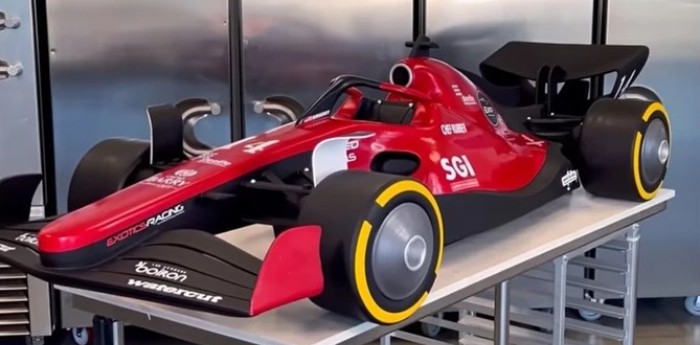 ¡Para chuparse los dedos! Construyeron un Ferrari de Fórmula 1 con chocolate