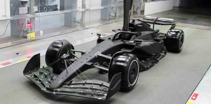 F1: Andretti ya tiene su monoplaza probando en el túnel de viento