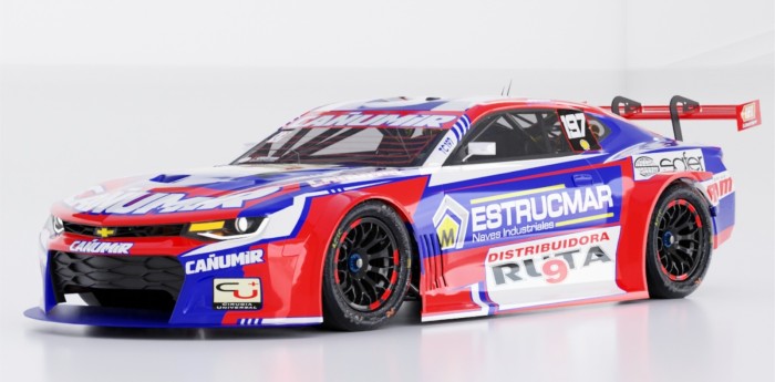 TC: Quijada reveló el diseño del Chevrolet Camaro para la temporada 2024