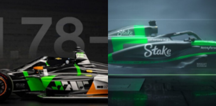 ¿Separados al nacer? El parecido del auto del Juncos Hollinger Racing y el del Stake F1 Team