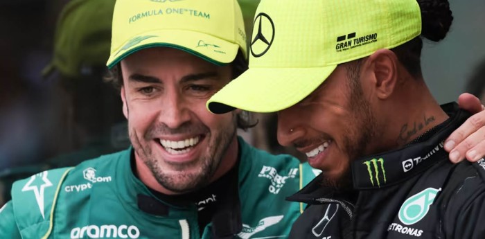 F1: Alonso y Hamilton probaron en el Circuito de Jerez