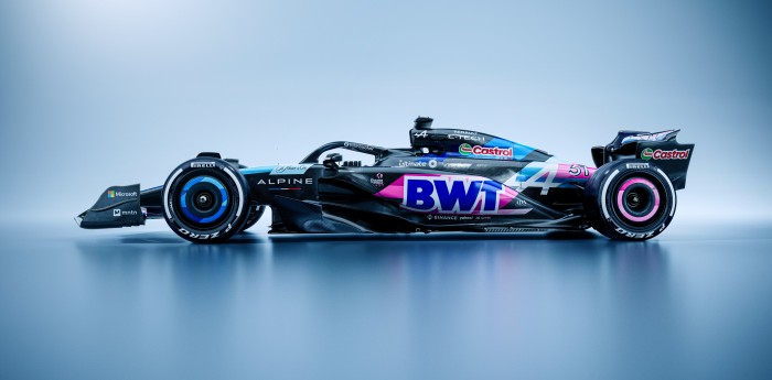 F1: Alpine presentó su diseño para el 2024