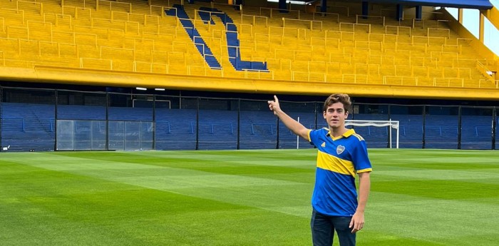 Colapinto homenajeará a Boca Juniors con el N°12 en la F2