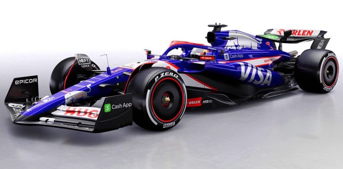 Se presentó el nuevo RB de Fórmula 1