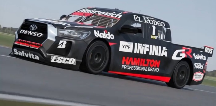 TC Pick Up: Werner presentó su Hilux para la temporada 2024