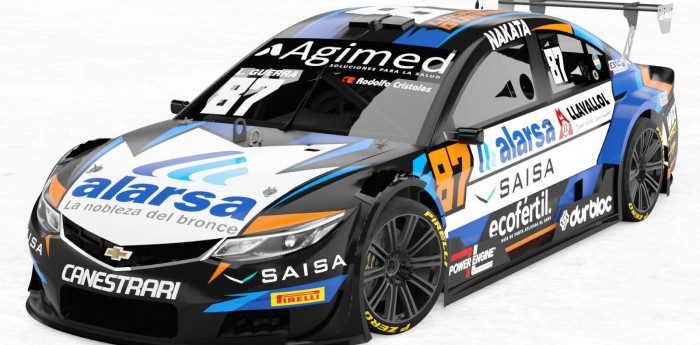 Top Race: Lucas Guerra reveló el diseño de su Chevrolet para el 2024