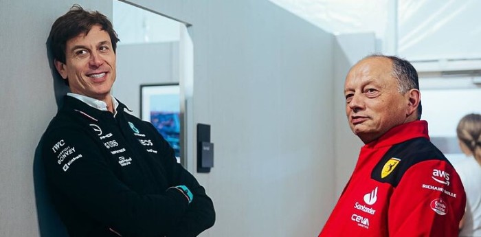 F1: ¿Cómo quedó la amistad entre Wolff y Vasseur luego del traspaso de Hamilton a Ferrari?