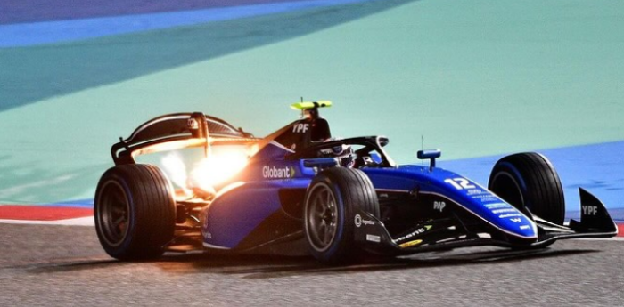 F2: Colapinto, dentro del top ten en la sesión matutina del tercer día de test