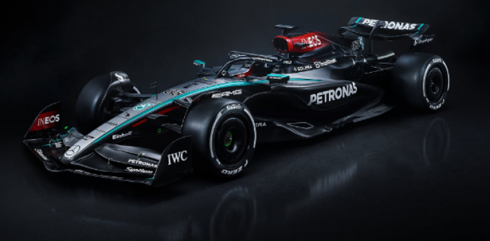 F1: se presentó el último Mercedes que manejará Lewis Hamilton