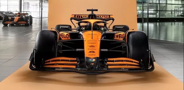 F1: McLaren presentó el MCL38 para el 2024