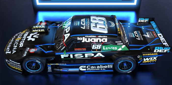 TC: Santero presentó el diseño del Ford con el que buscará el campeonato