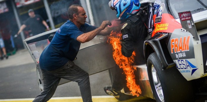 Procar 4000: El principio de incendio que asustó a todos en el Gálvez