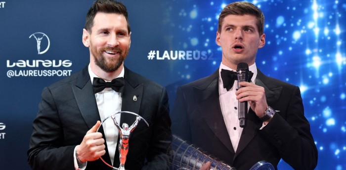 Verstappen y Messi, cara a cara por los Premios Laurens