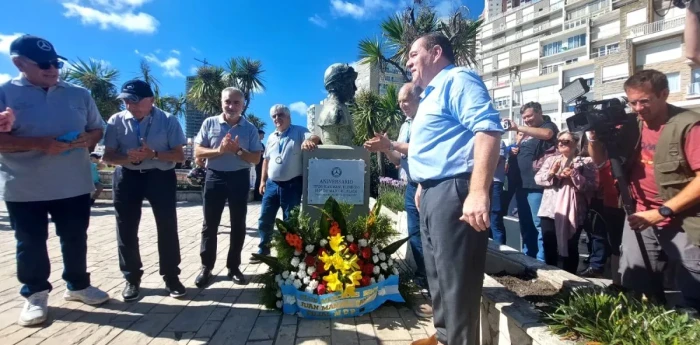 Mar del Plata: celebraron el 75 aniversario del primer triunfo de Juan Manuel Fangio.
