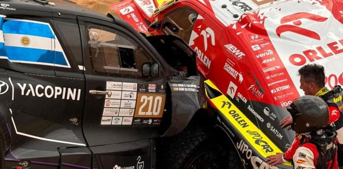 W2RC: el insólito accidente de Juan Cruz Yacopini en la Abu Dhabi Desert Challenge