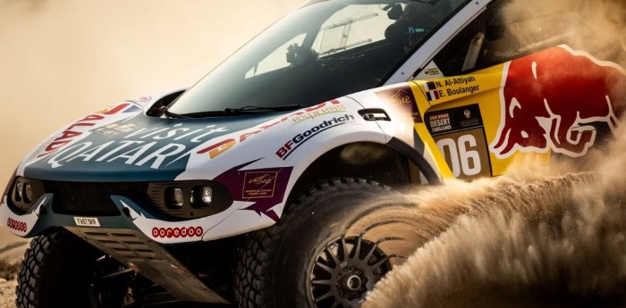 Al-Attiyah consiguió su cuarta victoria del Abu Dhabi Desert Challenge