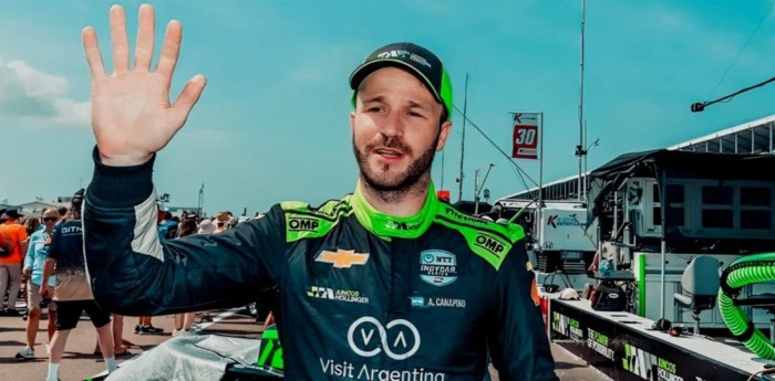 ¡Emocionante! A un año del debut de Agustín Canapino en IndyCar