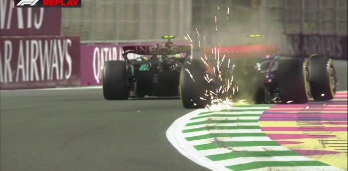 F1: Sargeant, molesto con Hamilton en el segundo ensayo ¿Que pasó?