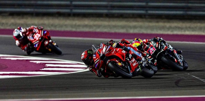 MotoGP: Bagnaia se llevó la primera victoria del año en Qatar