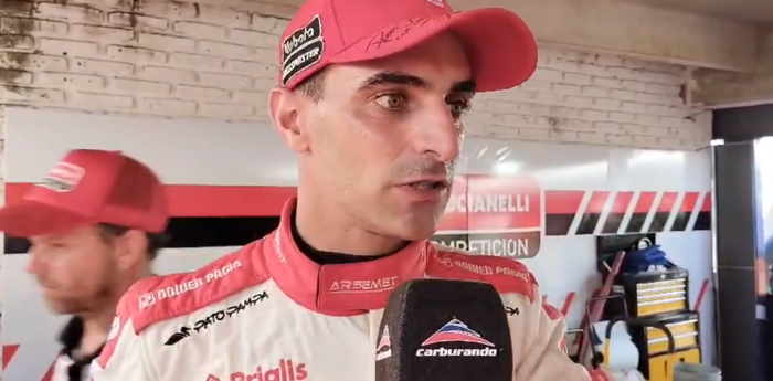 TN: Chapur, post carrera en Paraná: "Tuvimos un fin de semana complicado"