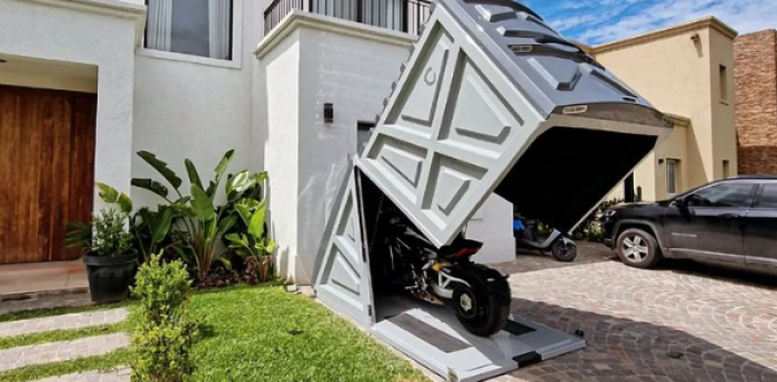Corazo Garage, un espacio diseñado para guardar y proteger tu moto