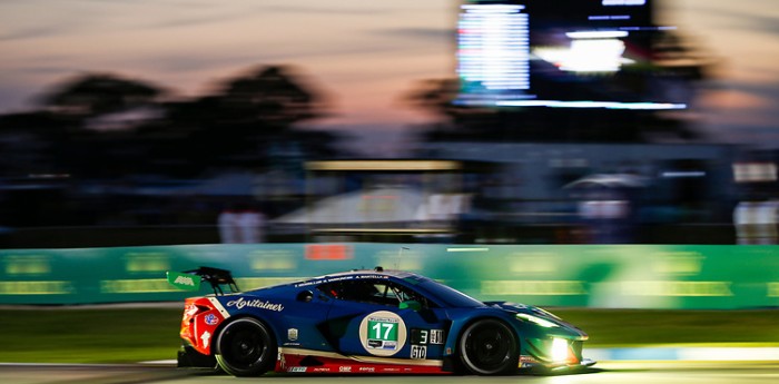 IMSA: Varrone y Pérez Companc entrenaron en la tanda nocturna de Sebring