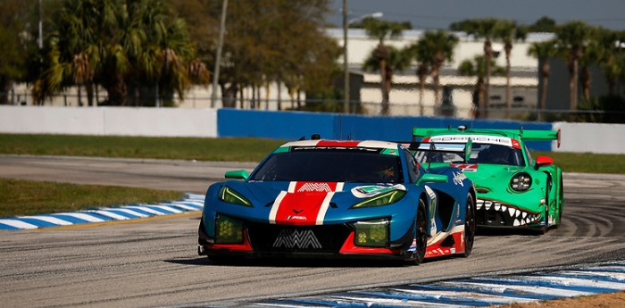 IMSA: prematuro abandono de Nicolás Varrone en las 12 Horas de Sebring