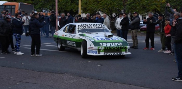 Las glorias del TC giraron en Olavarría