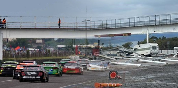 Top Race: tras el temporal, se puso en duda la tercera fecha en 9 de Julio