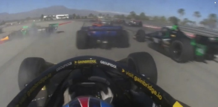 IndyCar: ¡A bordo! La accidentada largada para Grosjean en Thermal y el paso de Canapino